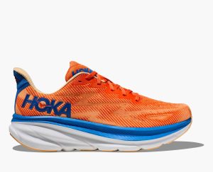 Homme Clifton 9 - vibrant Orange/Impala