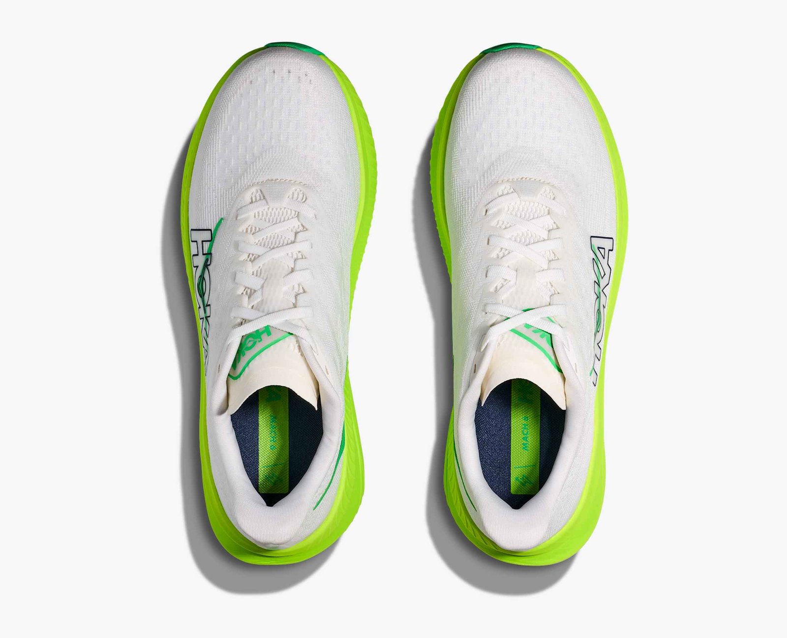 Homme Mach 6 - Blanc / neon lime – Image 2