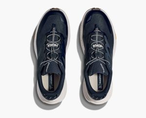 Alternative view of Homme Transport - varsity Marine / Blanc