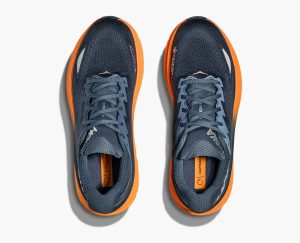 Alternative view of Homme Clifton 9 GTX - stormy skies / Orange zest